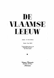 De Vlaamse Leeuw