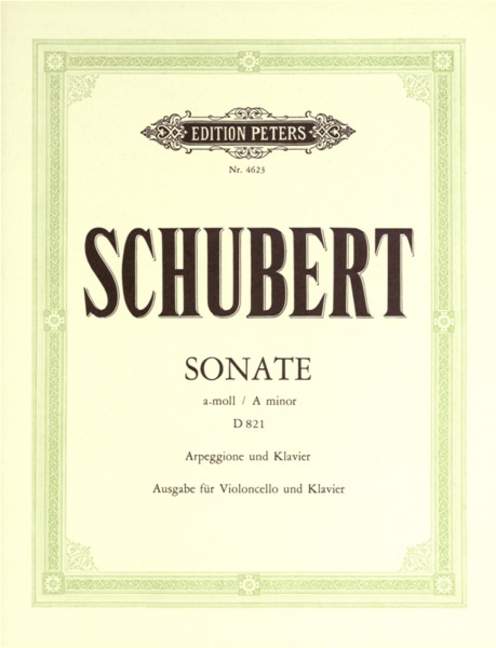 Sonate 'Arpeggione', D.821 (Gunther)