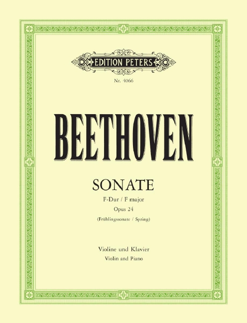 Sonate, Op.24 'Spring sonata'