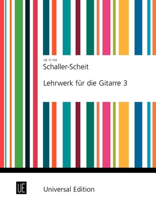 Lehrwerk für die Gitarre - Vol.3