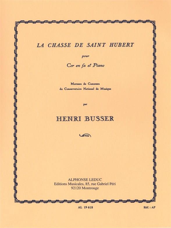 La chasse de Saint-Hubert