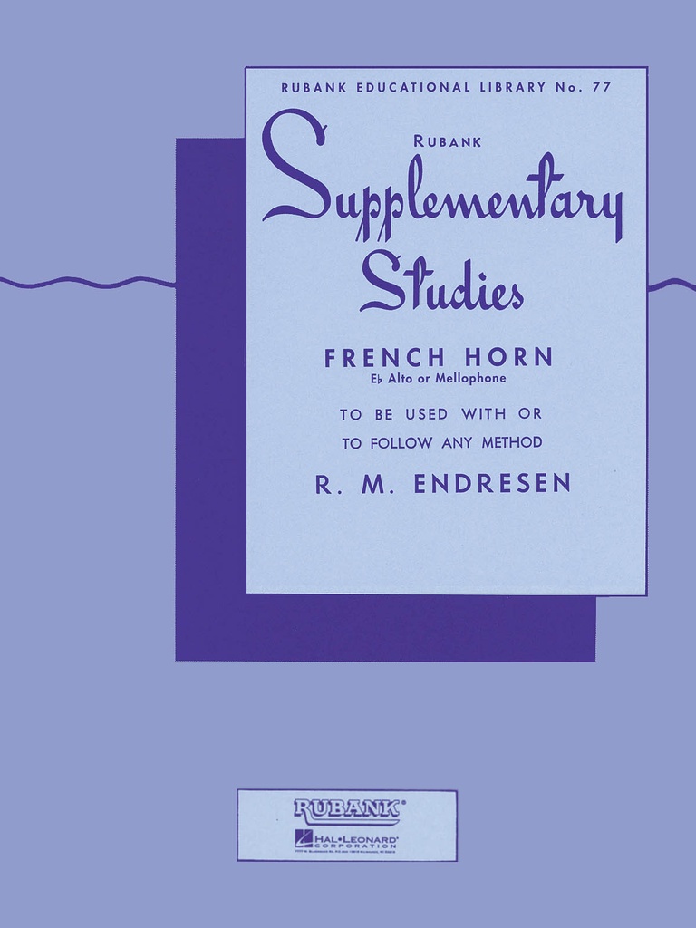 Supplementary Studies for Horn