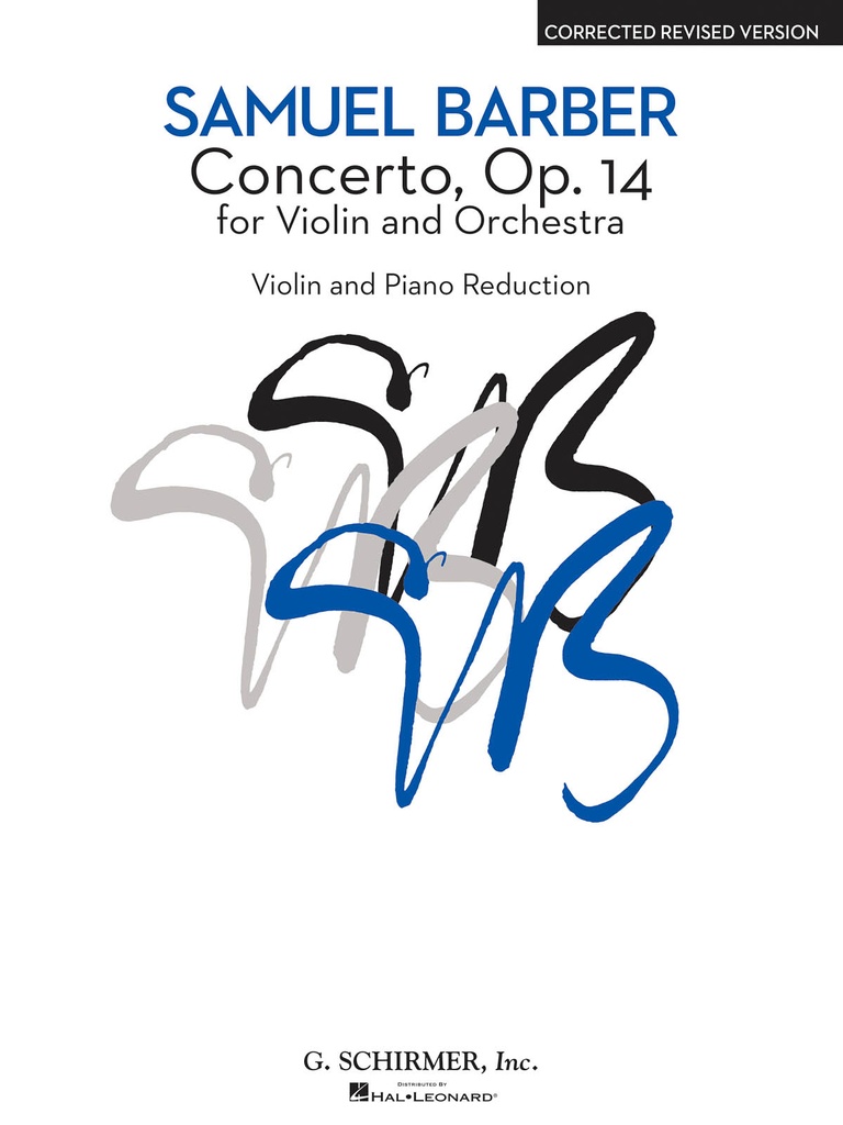 Concerto, Op.14 (Revised edition)