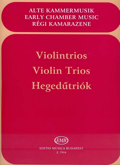 Violin Trios (Leichte Kammermusik)