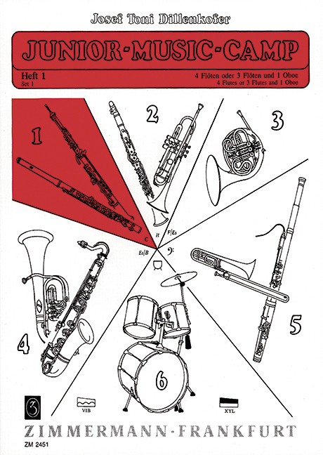 Junior-music-camp - Vol.1 (Floten in C)