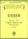 36 Eight-Measure Vocalises, Op.94 (Alto)