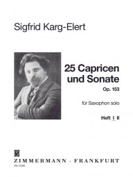 25 Capricen und Sonaten, Op.153 - Vol.1