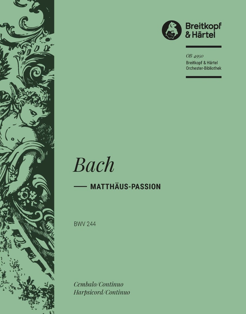 St. Matthew Passion, BWV.244 (Organ)