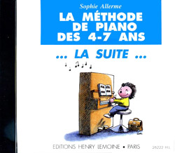 La Méthode de Piano 4-7 Ans - Suite (Cd)