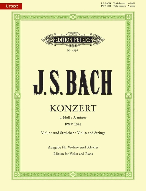 Konzert No.1 in a, BWV.1041