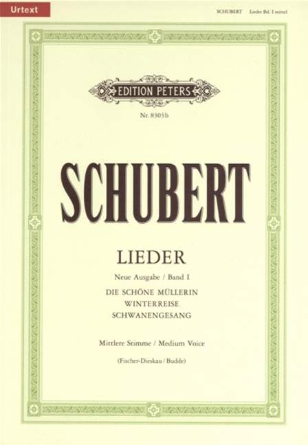 Lieder - Neue Ausgabe - Band 1 (Mittlere Stimme)