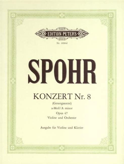 Konzert No.8 in a, Op.47