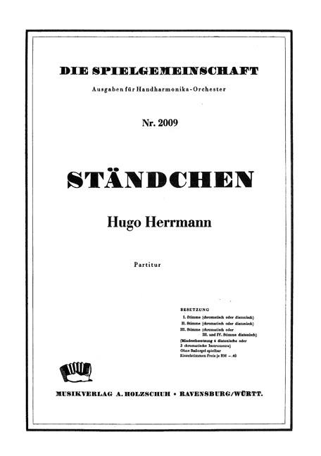 Standchen (Partitur)