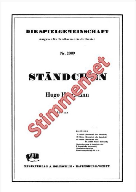 Standchen (Stimmen)