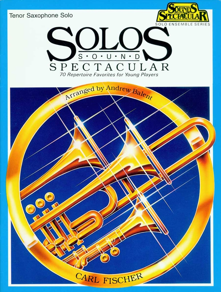 Solos sound spectacular - Tenor sax