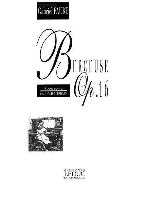 Berceuse, Op.16