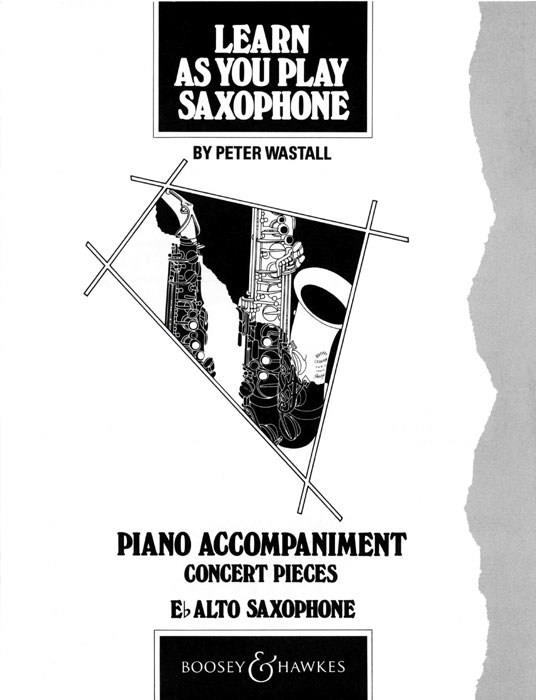 Learn as You Play Saxophone (Piano accompaniment alt)