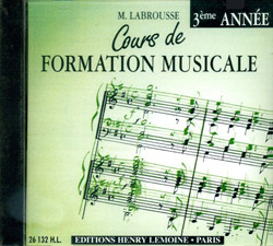 Cours de Formation Musicale - Vol.3 (CD)