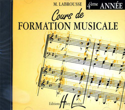 Cours de Formation Musicale - Vol.4 (Cd)