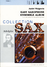 Easy Saxophone Ensemble Album - Vol.1