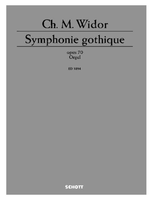 Symphonie gothique, Op.70