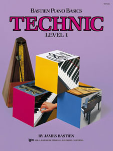 Bastien Piano Basics - Technic Level 1