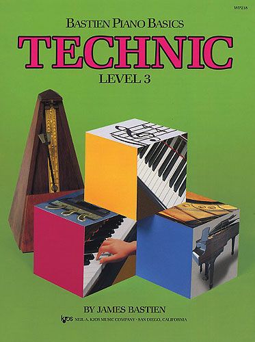 Bastien Piano Basics - Technic Level 3