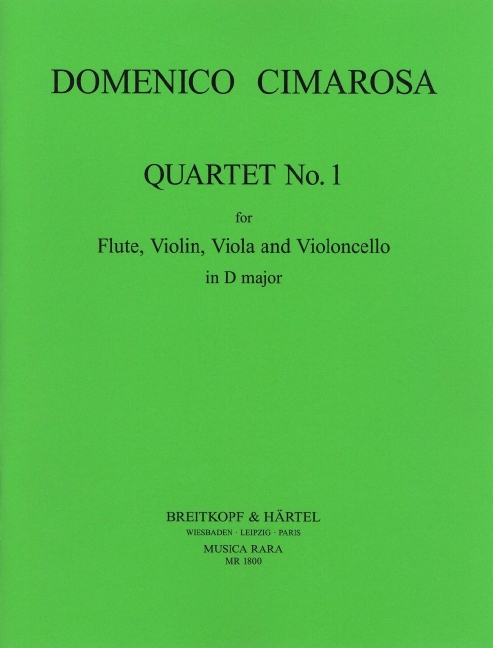 Quartet No.1 in D major (Set of parts)