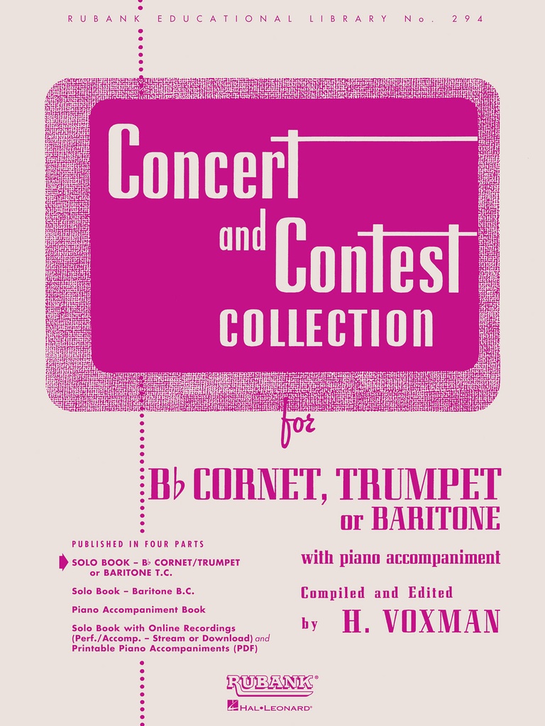 Concert and Contest Collection (Trumpet Solo part)