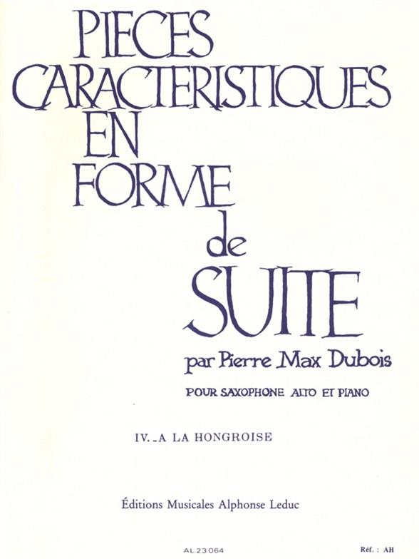 Pièces caractéristiques - No.4 A la hongroise