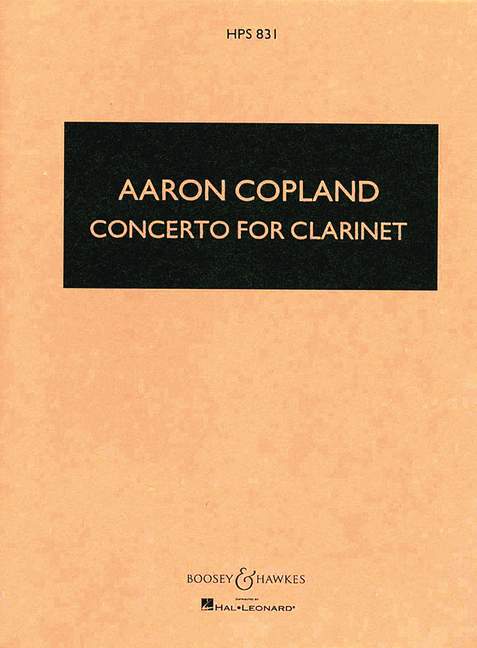 Clarinet concerto (Study score)