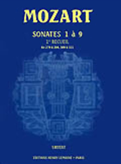 Sonates 1 à 9