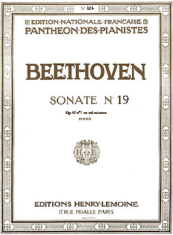 Sonate no.19, Op.49/1