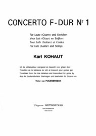 Concerto F-Dur - Nr.1 (Parts)