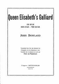 Queen Elisabeth's galliard