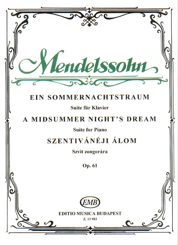 Ein Sommernachtstraum, Op.61