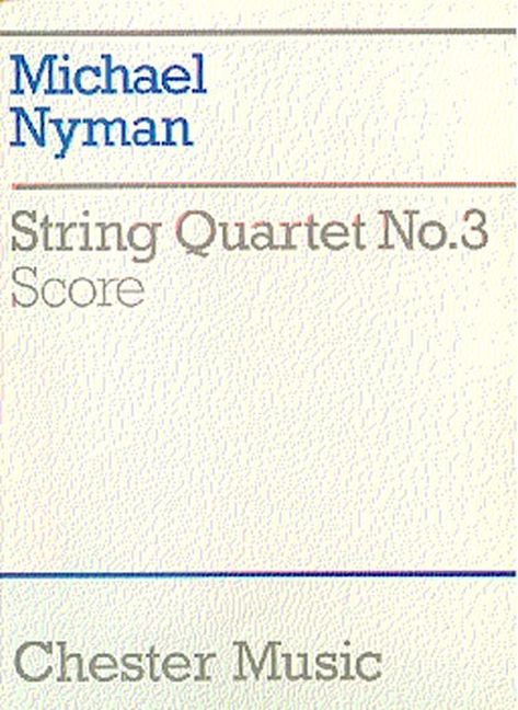 String Quartet No.3 (Score)