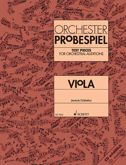 Orchester Probespiel - Viola