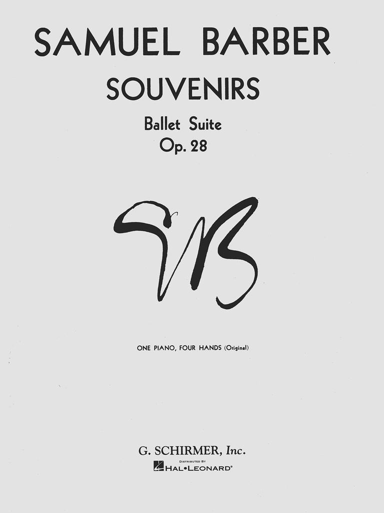 Souvenirs, Op.28