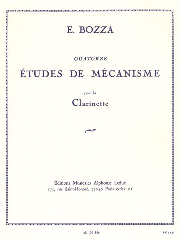 14 Etudes de Mécanisme