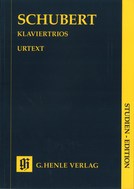 Klaviertrios (Study score)