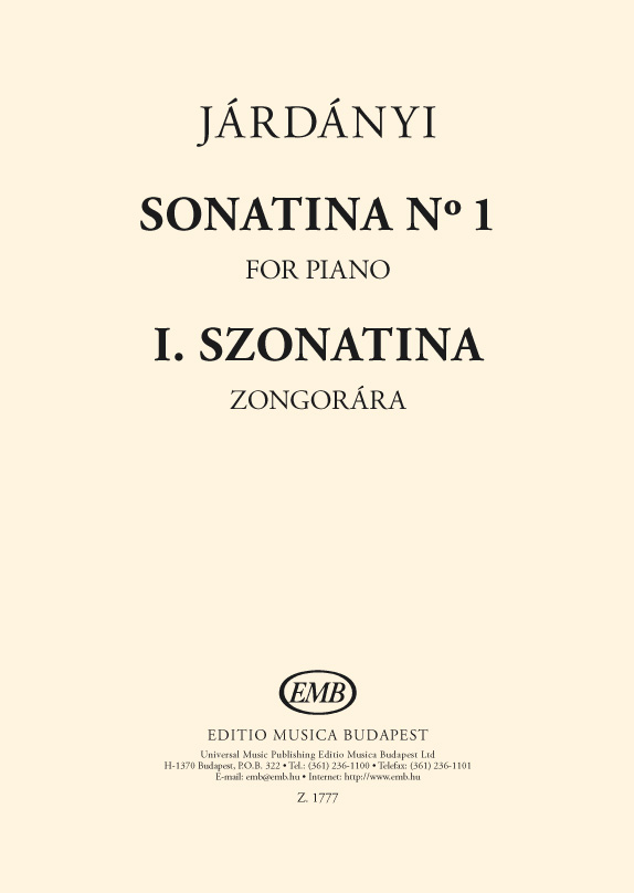 Sonatine für Klavier no.1