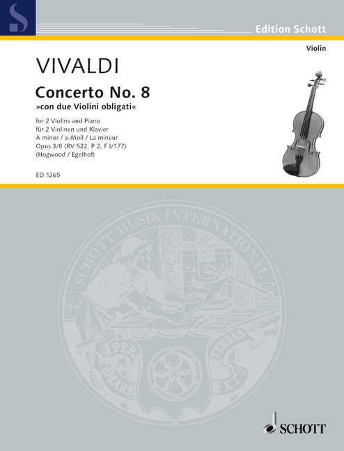 Concerto in a minor, Op.3 no.8