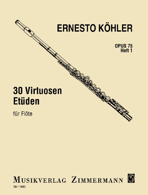 30 Virtuosen Etuden, Op.75 - 1