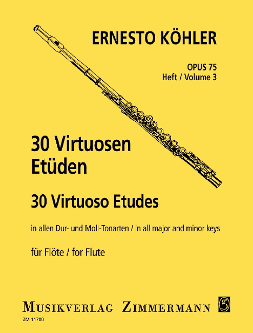 30 Virtuosen Etuden, Op.75 - 3