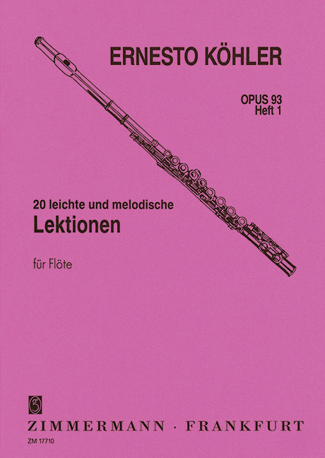 20 Leichte und Melodische Lektionen, Op.93/1