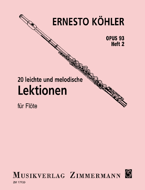 20 Leichte und Melodische Lektionen, Op.93/2