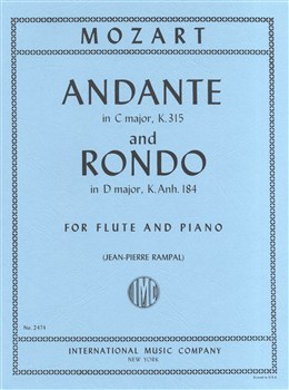 Andante in C, K.315 & Ronde in D, K.184