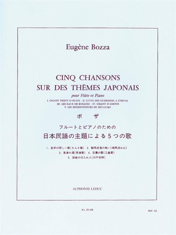 5 Chansons sur des thèmes japonais