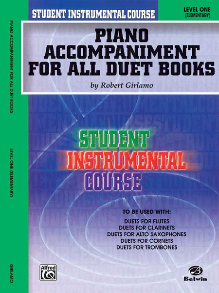 Piano accompaniment book with duets